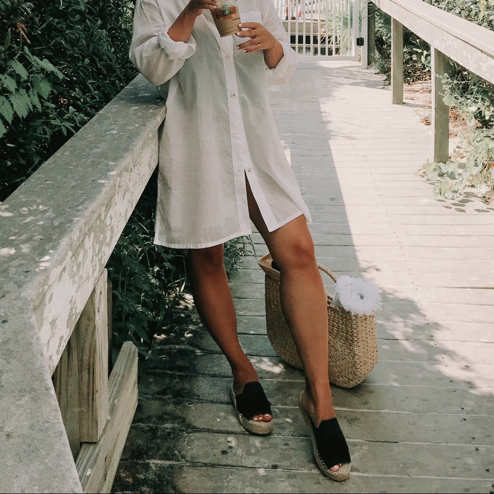 Comfy black sandals - Picture 6 of 8